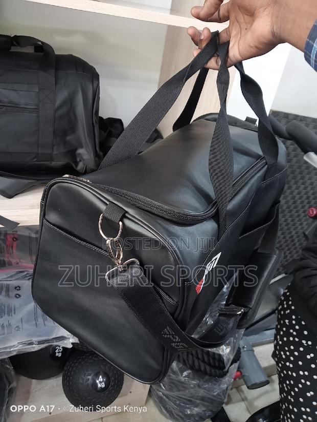 Boston Bag Travel Bag Waterproof Leather Shoe Compartment - thumbnail 2