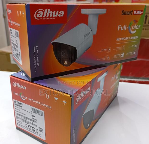 Dahua 4MP Lite Full-Color Fixed-Focal Bullet Network Camera