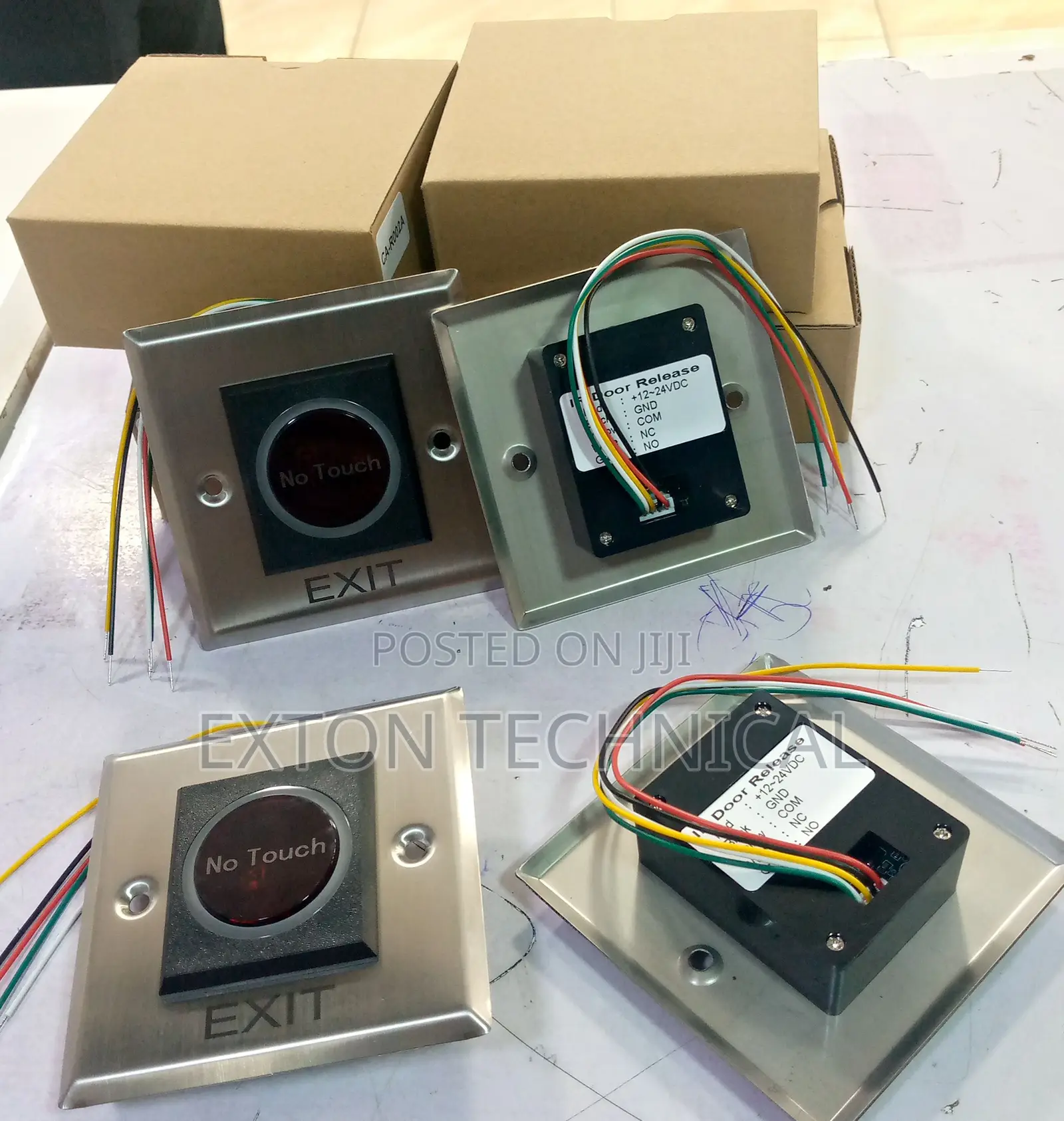 No Touch Stainless Steel Exit Push Button