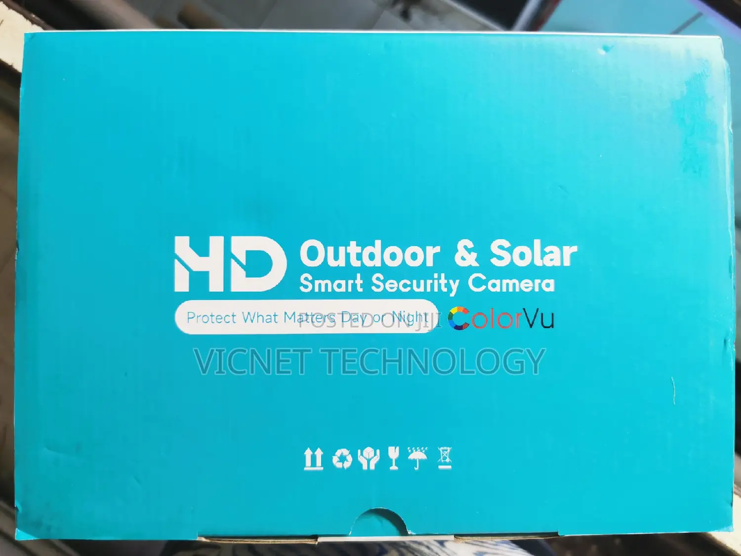Outdoor Colour Vu Solar PTZ CCTV With 4g Simcard Slot
