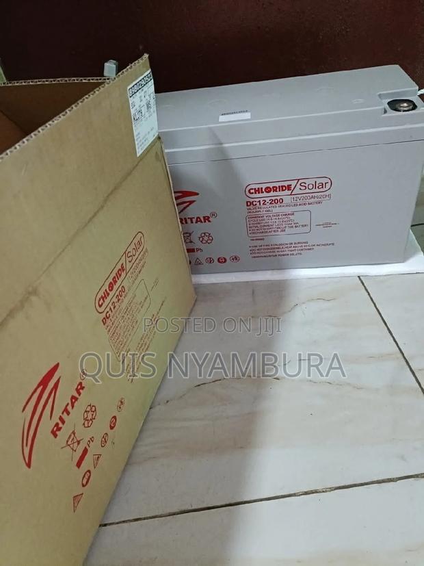 Deep Cycle Solar Battery 200ah Ritar - thumbnail 3