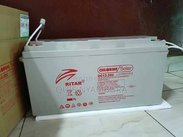 Deep Cycle Solar Battery 200ah Ritar - thumbnail 5