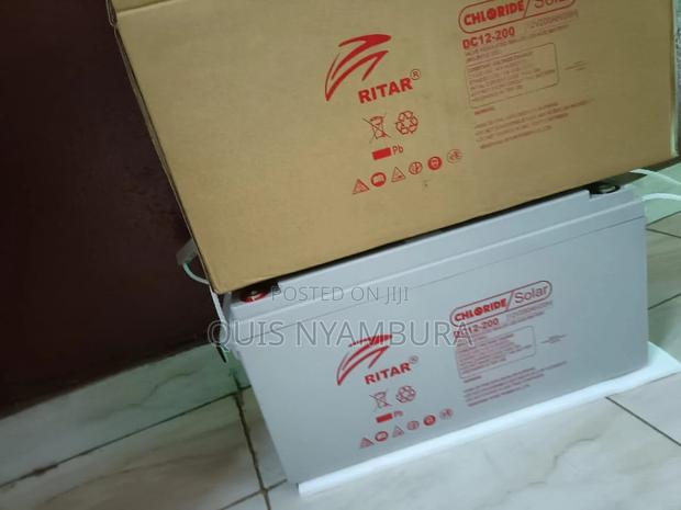 Deep Cycle Solar Battery 200ah Ritar . - thumbnail 3