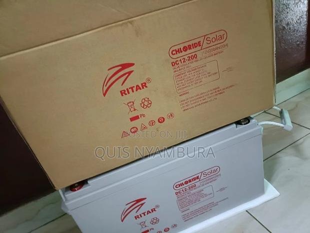 Deep Cycle Solar Battery 200ah Ritar. - thumbnail 3