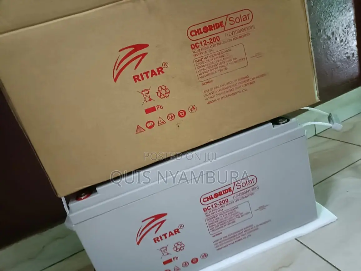 Ritar Battery Deep Cycle Solar Battery Ritar 200A