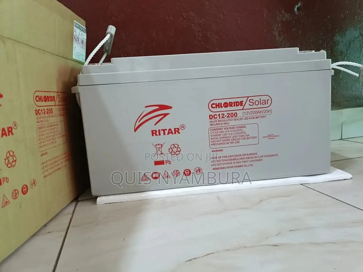Ritar Battery Deep Cycle Solar Battery Ritar 200A