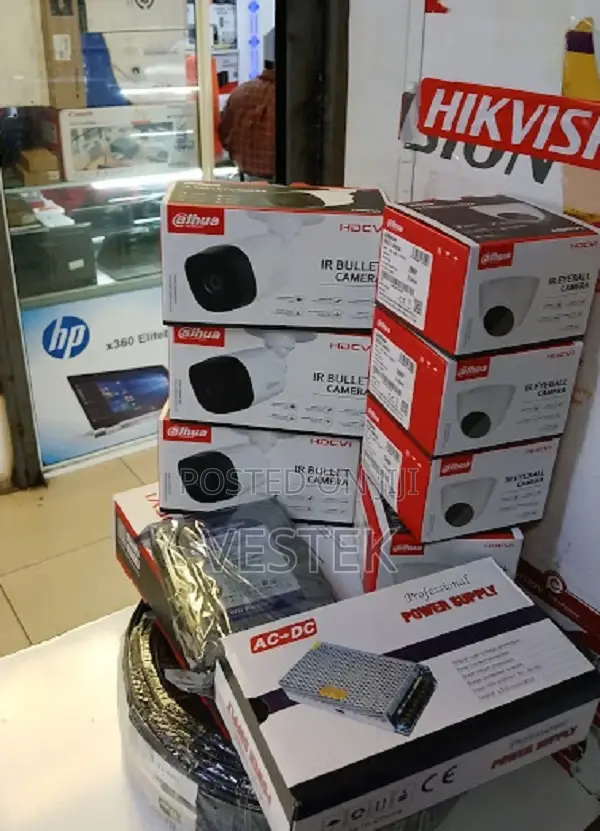 Dahua 4 Channel HD DVR Kit With 4 CCTV Cameras 2mp CCTV