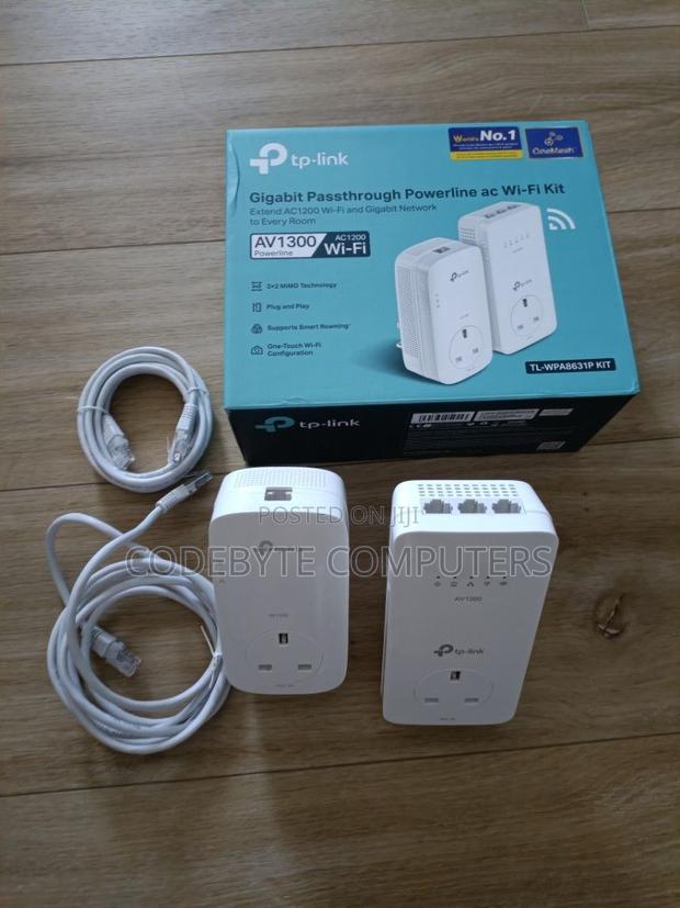 Tp-Link Tl-Wpa8631p KIT Av1300 Gigabit Powerline