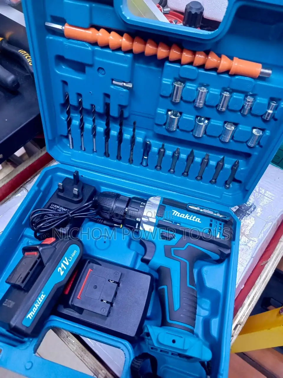 Original 21v Makita Cordless/Rechargeable Drill