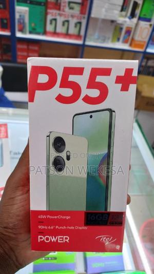 New Itel P55 Plus 128 GB Black - thumbnail 2