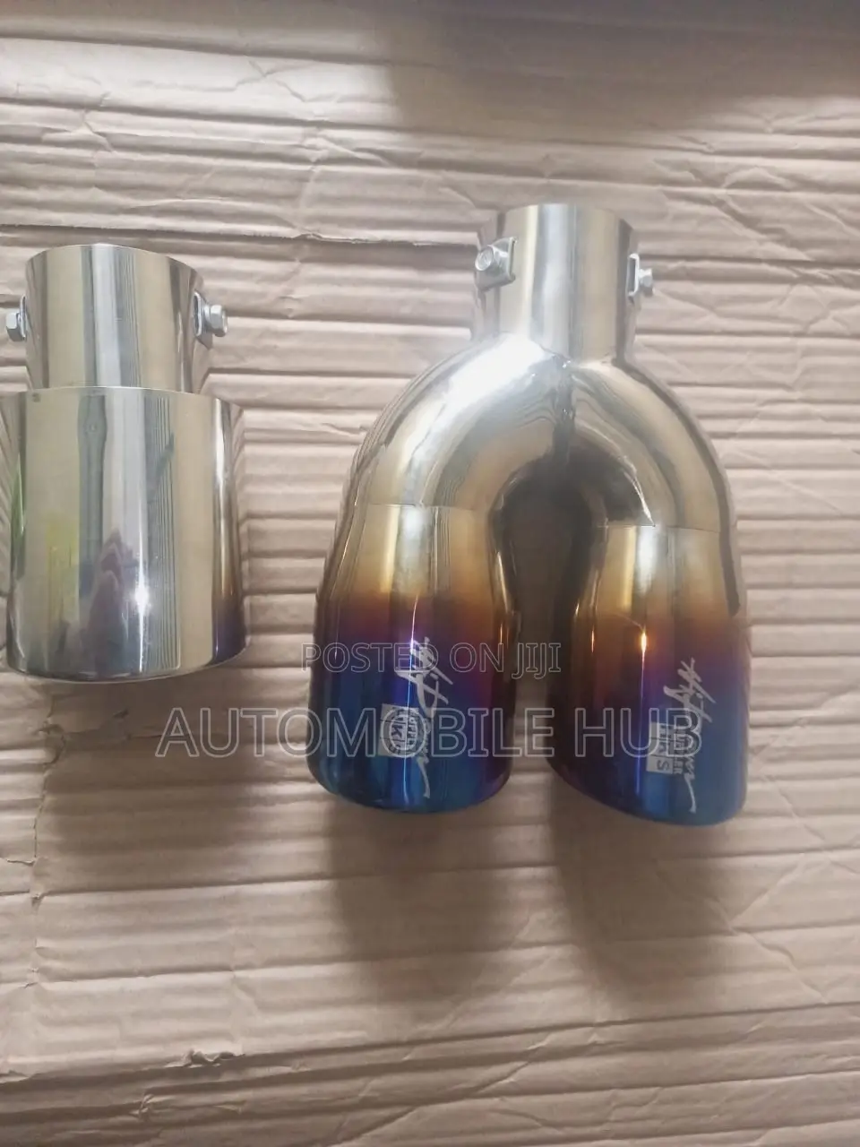 Double and Single Muffler Tail Tip Heavy Duty