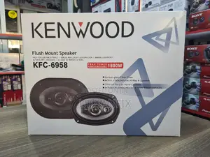 Kenwood 1800 Watts Powerful 6 by 9 Oval Midrange Speakers