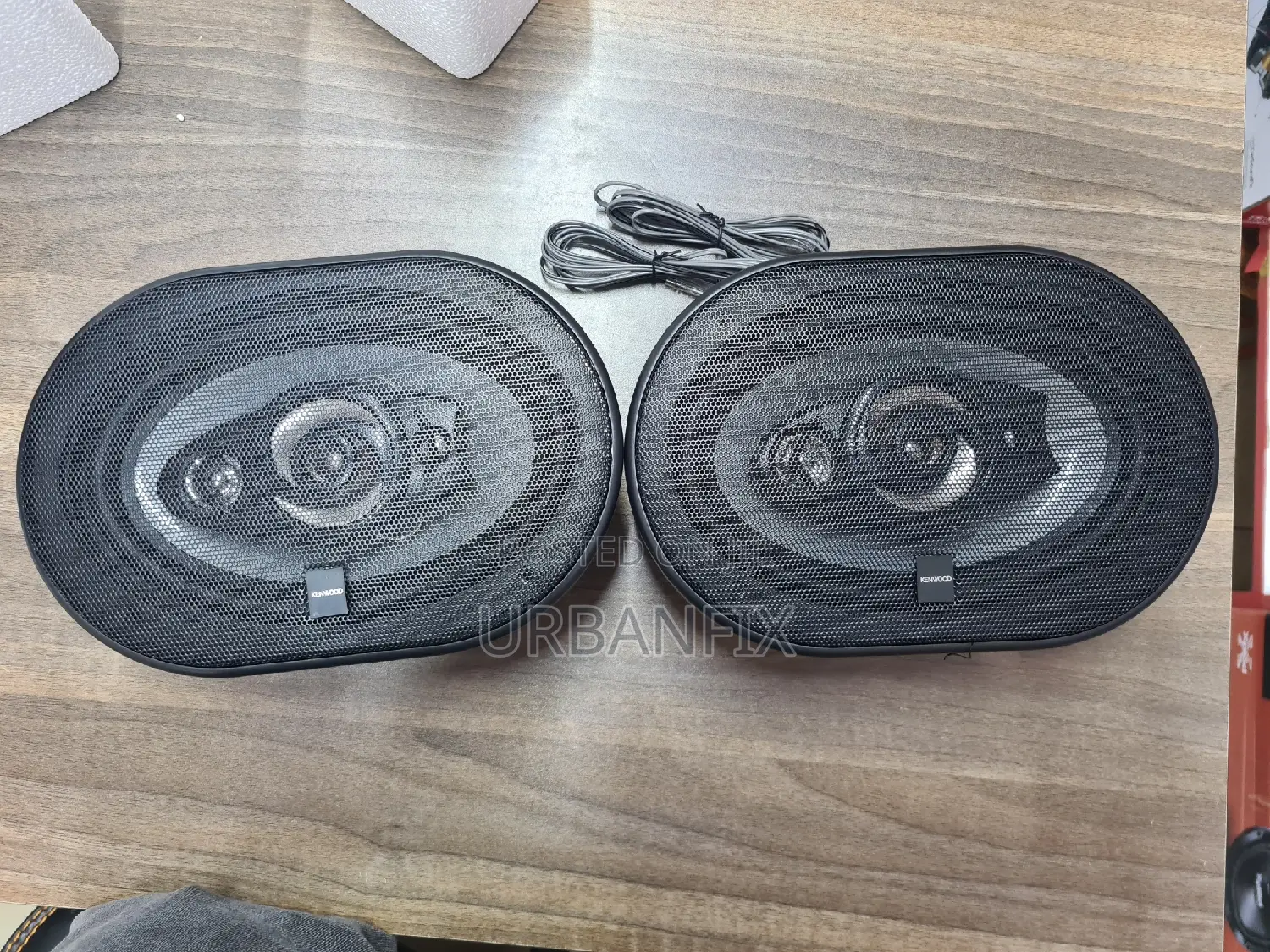 Kenwood 1800 Watts Powerful 6 by 9 Oval Midrange Speakers