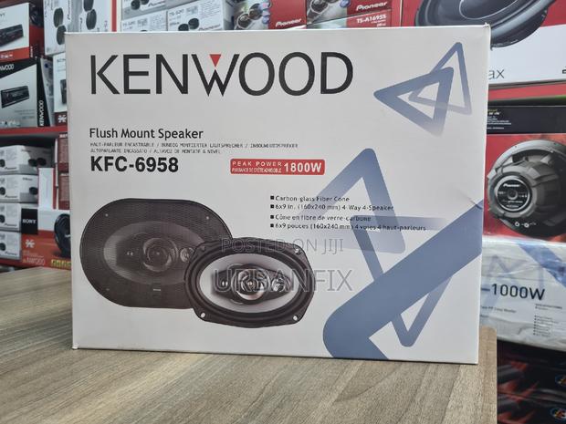 Kenwood 1800 Watts Powerful Oval Midrange Speakers