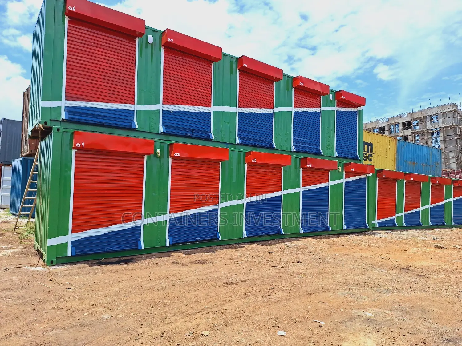 Container Stalls for Sale-Portable Retail.