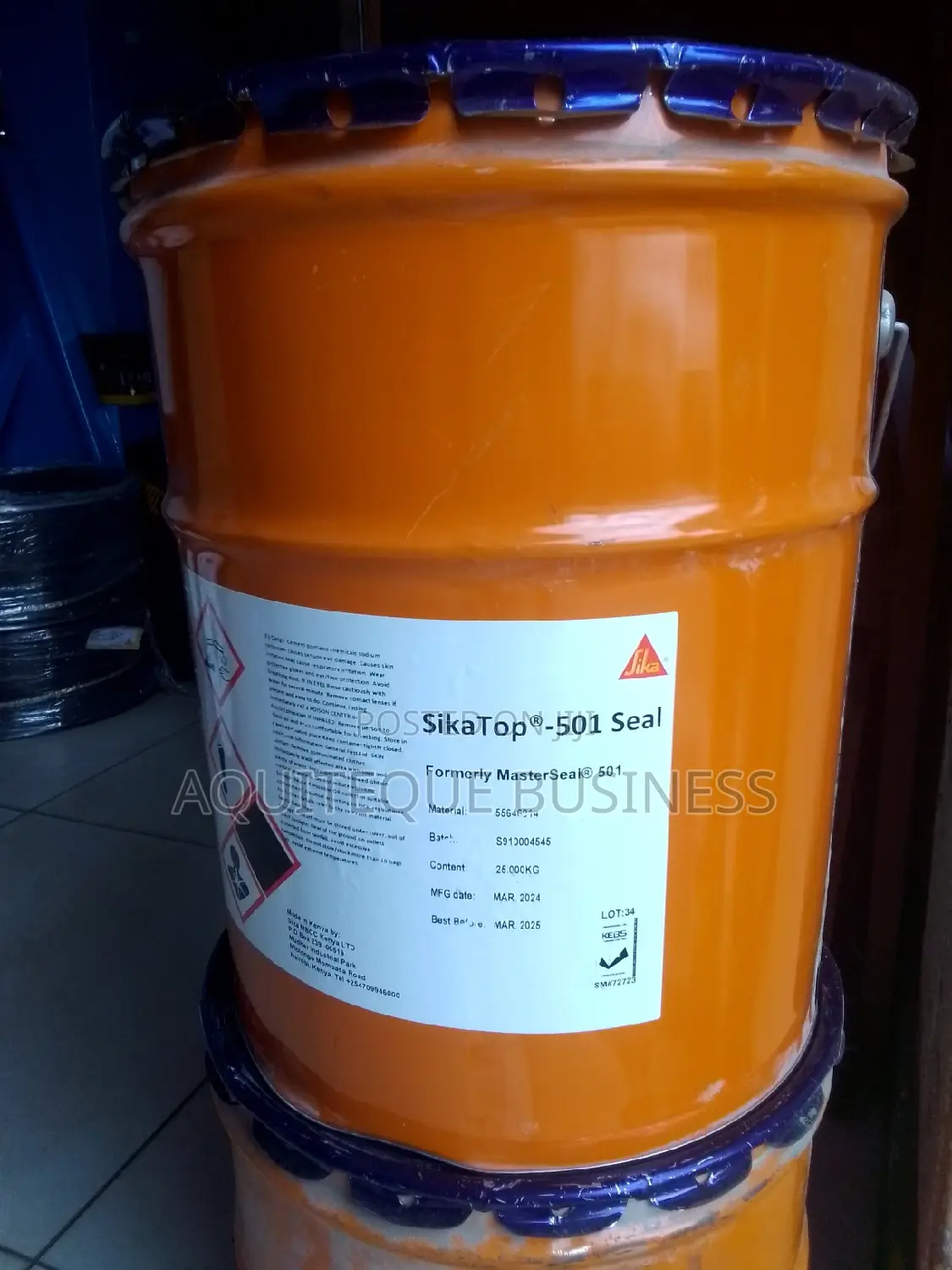 Masterseal 501 25kg Waterproofing