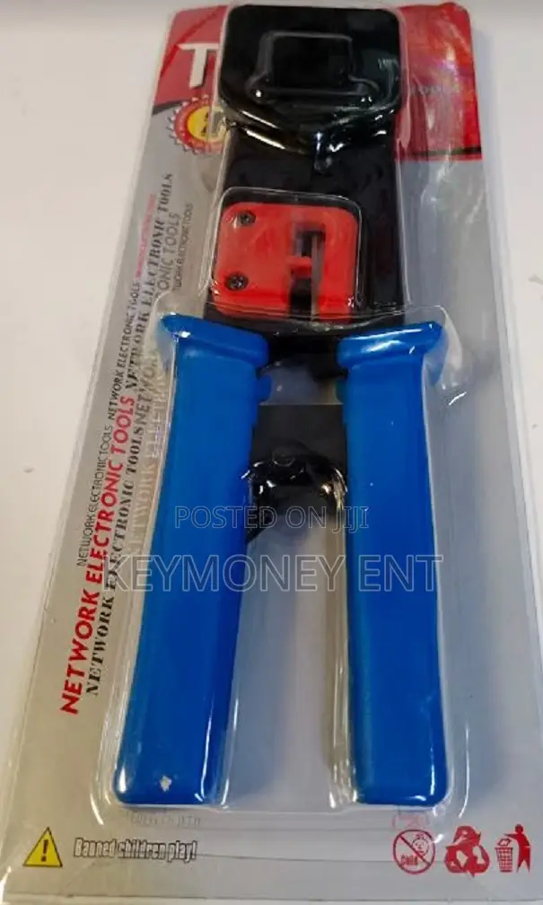 RJ45 Crimp Tool Pass Through Cat5 Cat5e Cat6 Crimping Tool