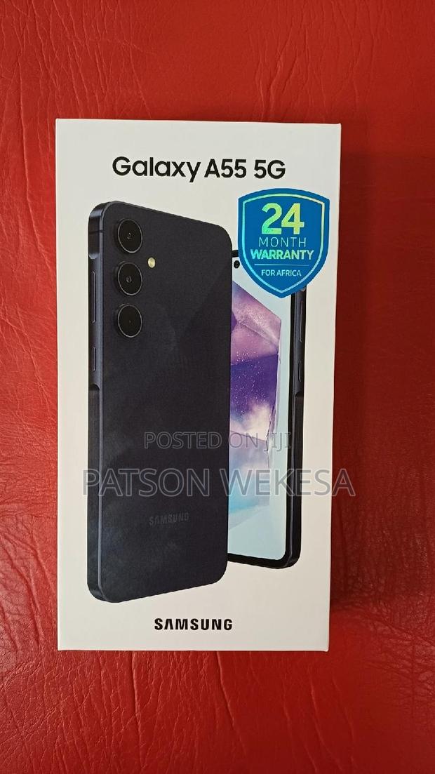 New Samsung Galaxy A55 256 GB Blue - main view