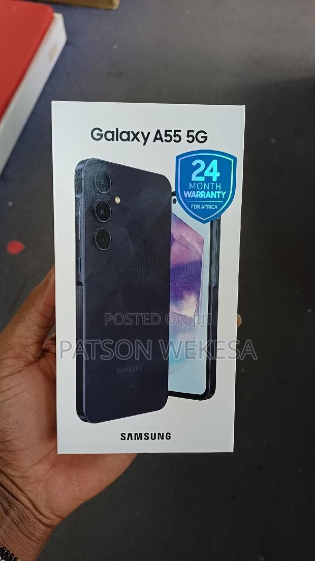 New Samsung Galaxy A55 256 GB Blue - thumbnail 3
