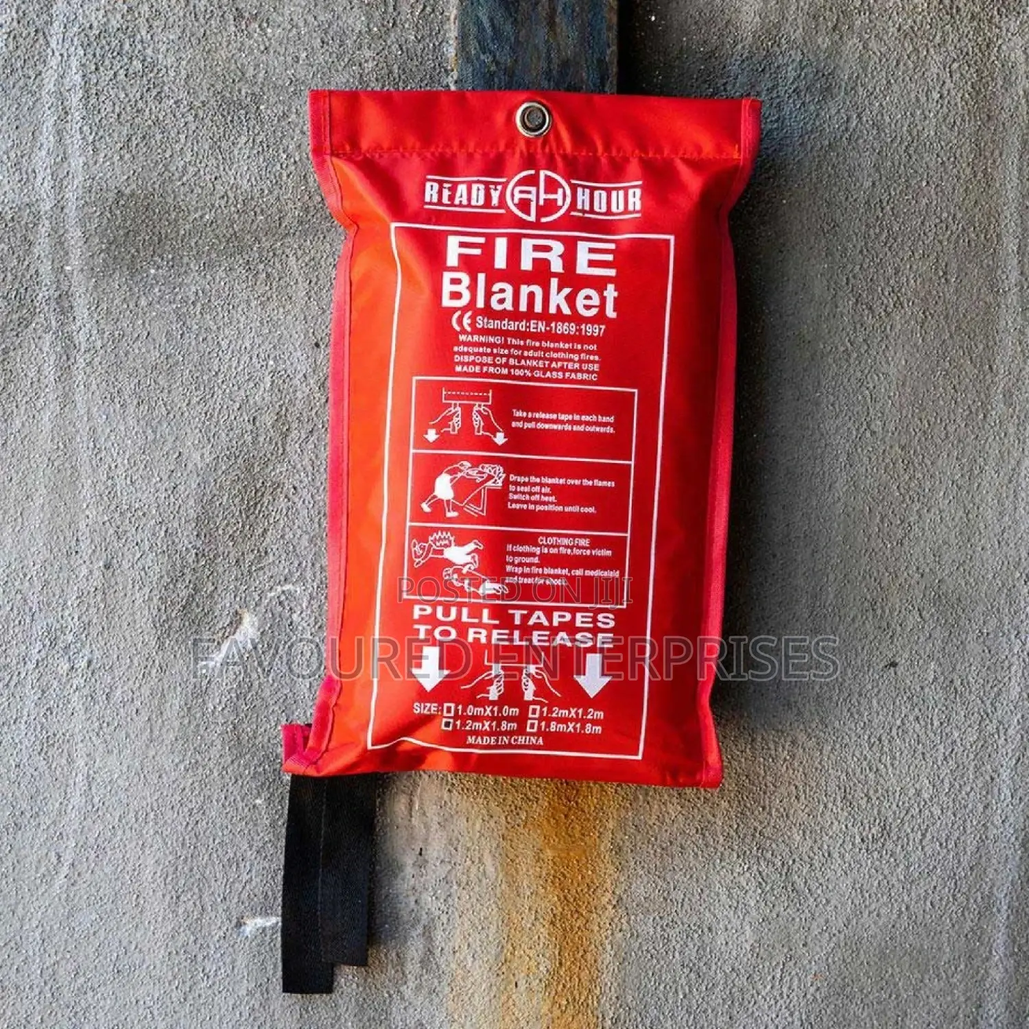 Fire Blanket 1.2m*1.2m