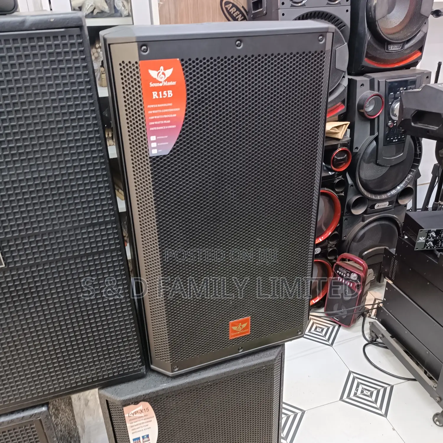 Sound Master 15 Inch Active Speakers