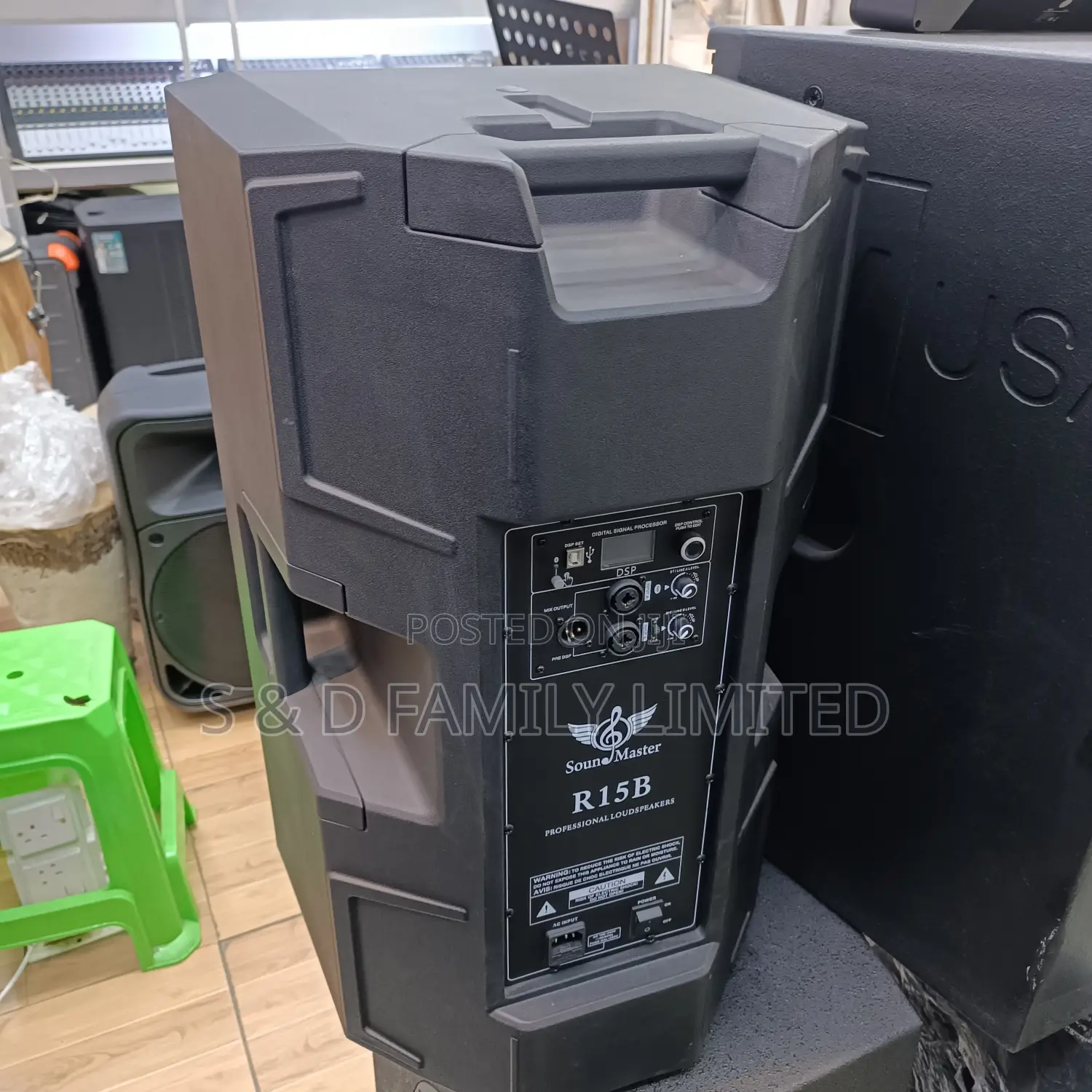 Sound Master 15 Inch Active Speakers