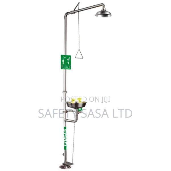 Sysbel Emergency Eye/Face Wash And Drench Shower - main view