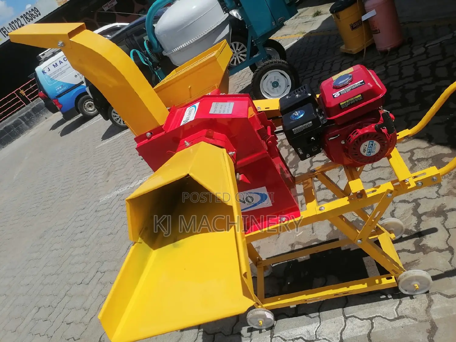 Petrol Powered Feed Chopper 7.5hp
