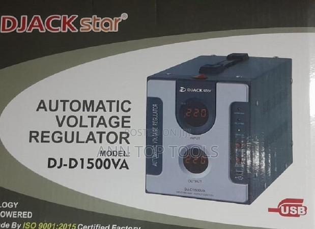 Djack Star Auto Voltage Regulator 1500va