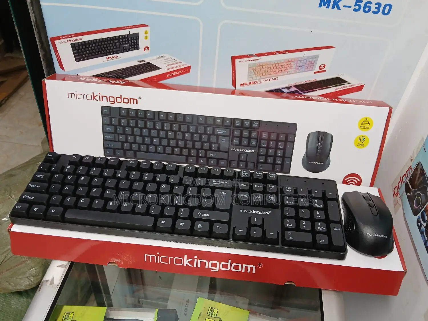 Mk 1625 Wireless Keyboard and Mouse Full