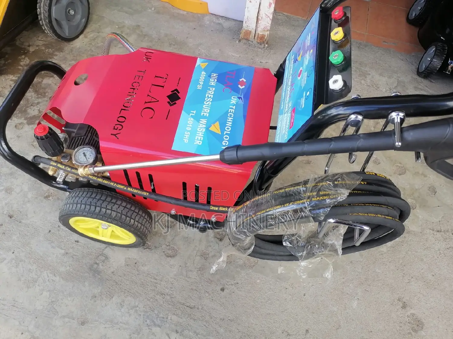 Electric Highpressure Washer -Quality Assured Brand