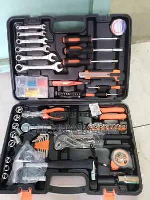 Toolset Box With Tools.