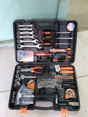 Toolset Box With Tools.