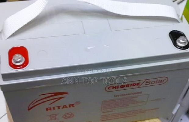 Ritar Chloride Solar Battery 100ah 12v - thumbnail 2