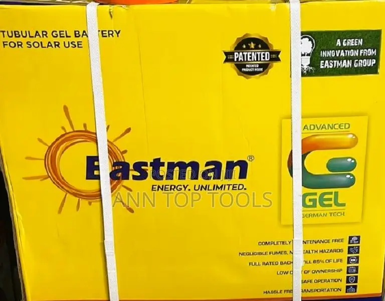 Eastman Tubular Gel Heavy-Duty Battery 200ah