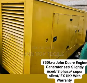 John Deere Engine Generator Set 3phase Silent 350kva