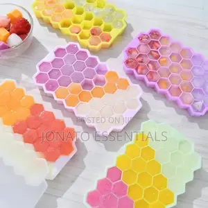 Silicone Ice Cube Tray With Lid, Ice Cube Mold
