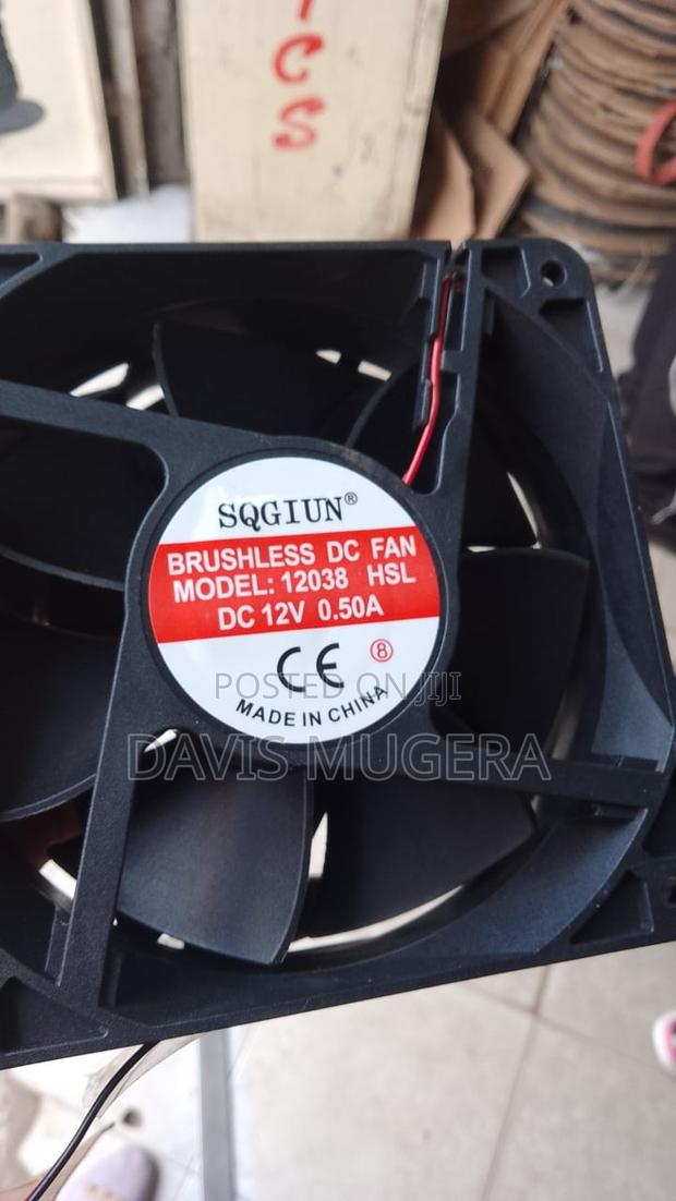 Heavy Duty DC Fan for Incubator 0.50A