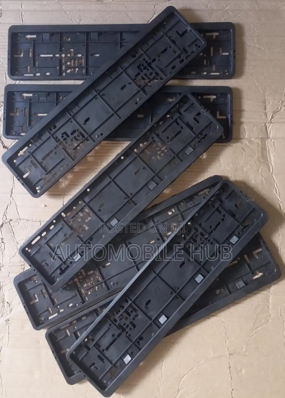 Number Plate Holders Rectangle -Plastic Number Plate Holders
