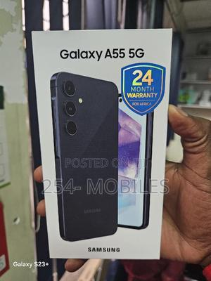 New Samsung Galaxy A55 128 GB Black - main view