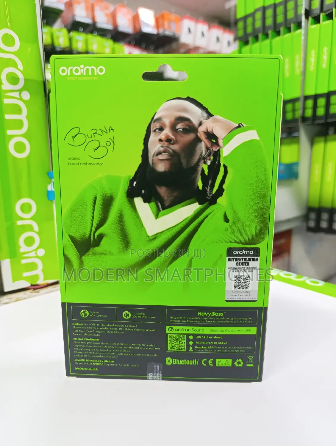 Oraimo Vibrate to the Rhythm Necklace Earphones