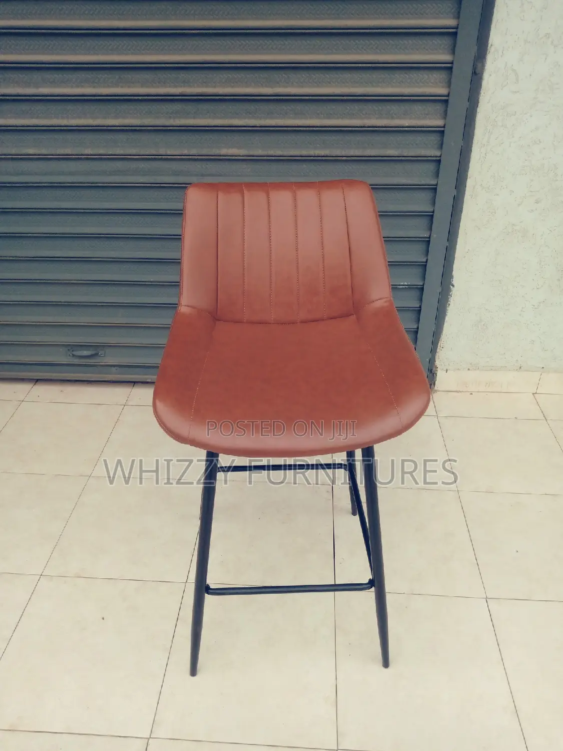 Leather Kitchen Barstool