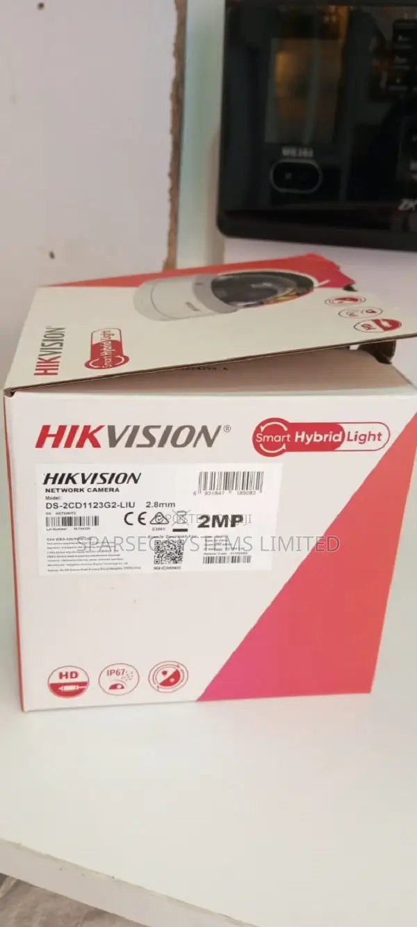 2 MP Smart Hybrid Light Fixed Dome Network Camera
