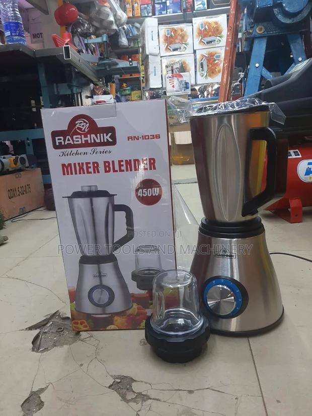 Rashnik Mixer Blender Stainless Jar