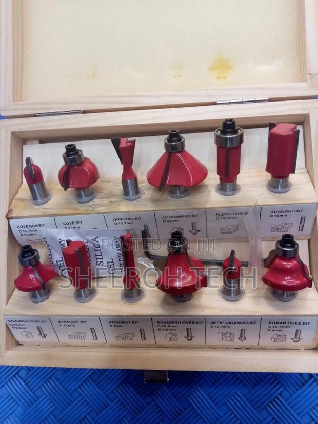 Router Bits 12pc Top Quality