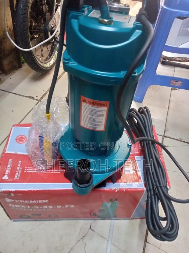 Submersible Electric Water Pump 1hp - main view