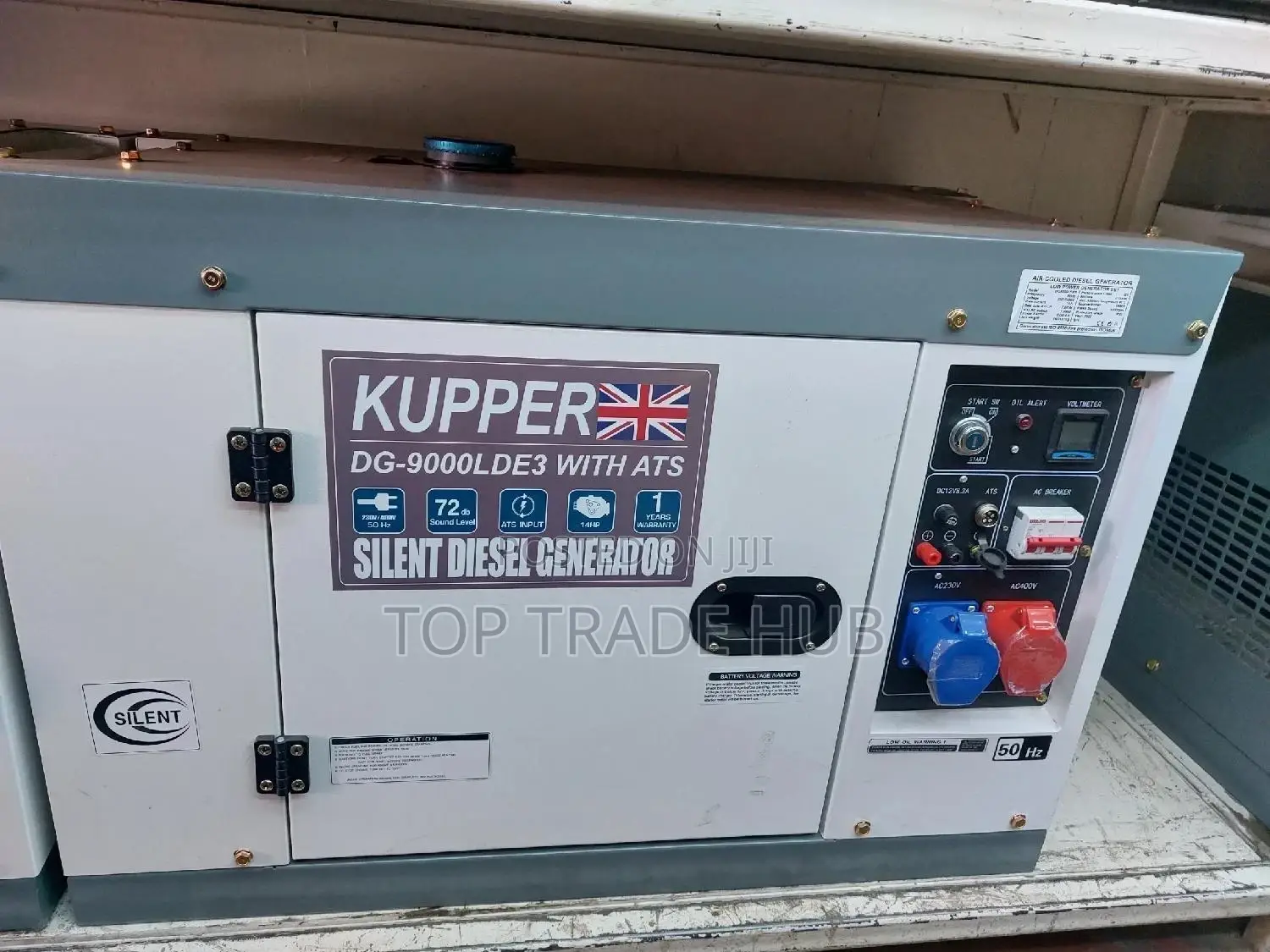 Kupper Silent Diesel Generator With ATS 15kva