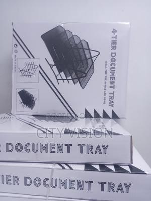 Document Tray// 4-Tier!! 4tier Office Home Use Doc Tray!! - thumbnail 2