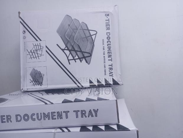 3-Tier Document Tray!! 3-Tier! (Ideal for Office Home Use)