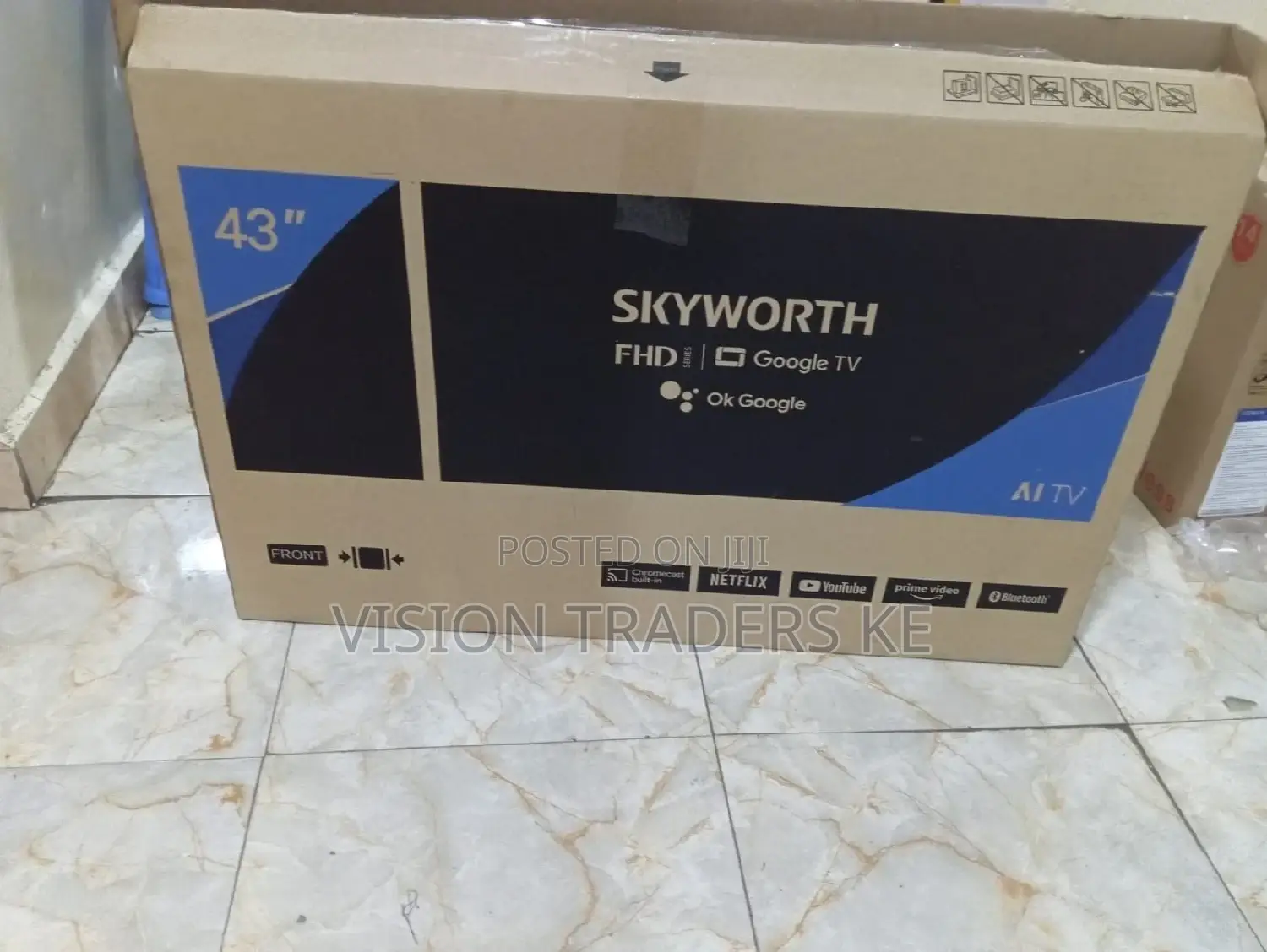 Skyworth 43 Inches Smart Android Frameless Tv